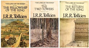 The Lord of the Rings bookcovers