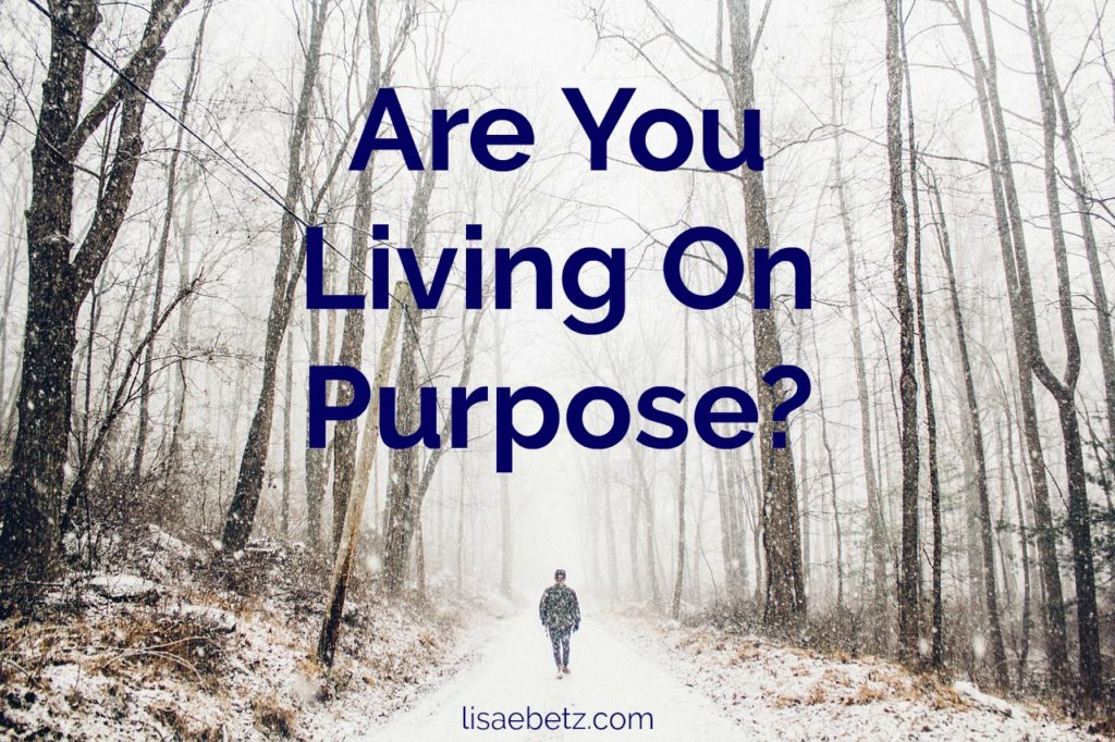 Are You Living Life On Purpose?