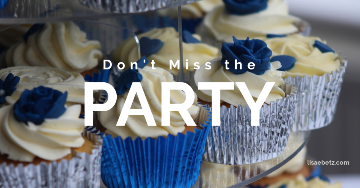 Don't miss the party: being mindful during celebrations