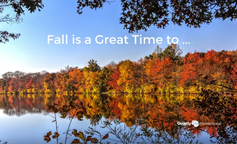 Fall is a Great Time to…