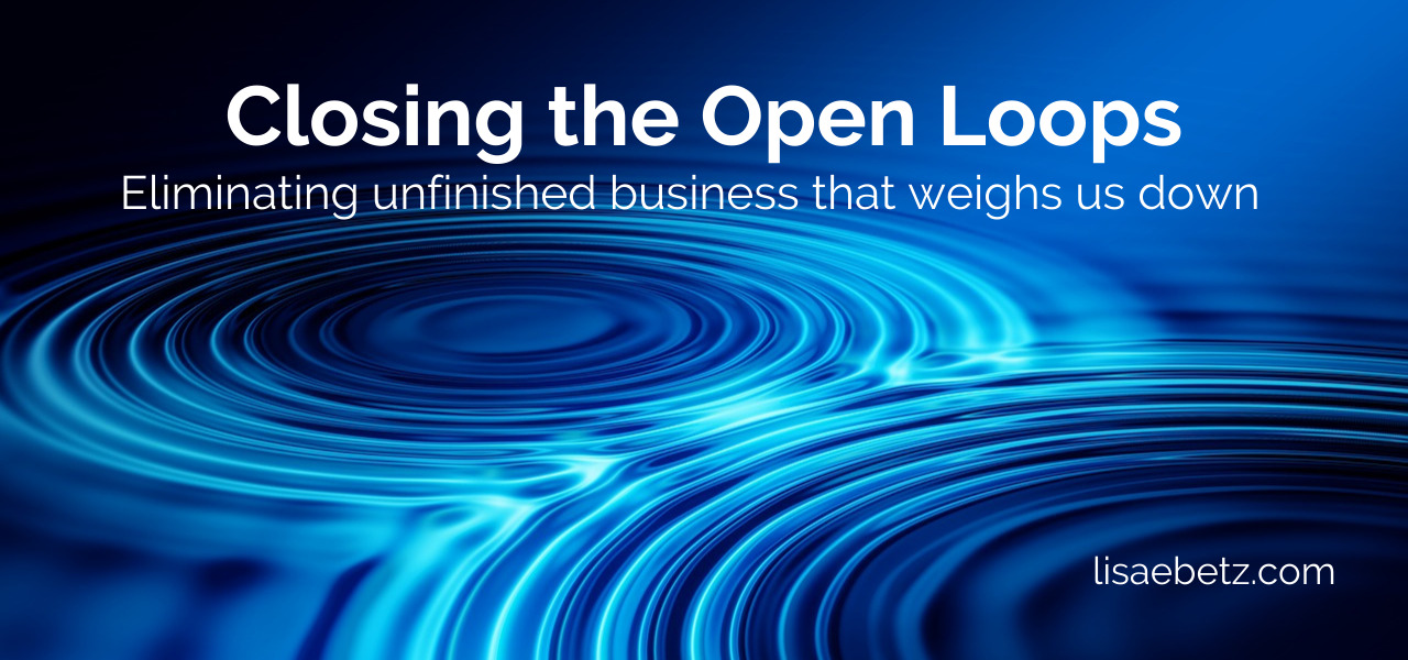 Closing the Open Loops