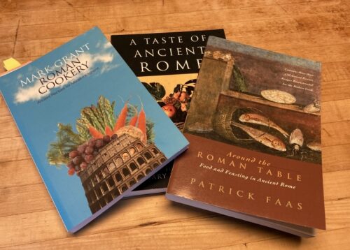 cookbooks of ancient Roman cuisine