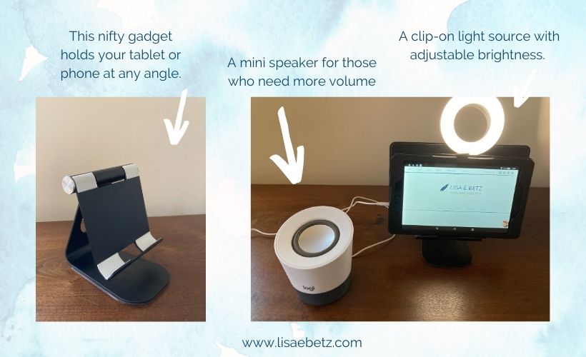 Simple gadgets for better video chats. 