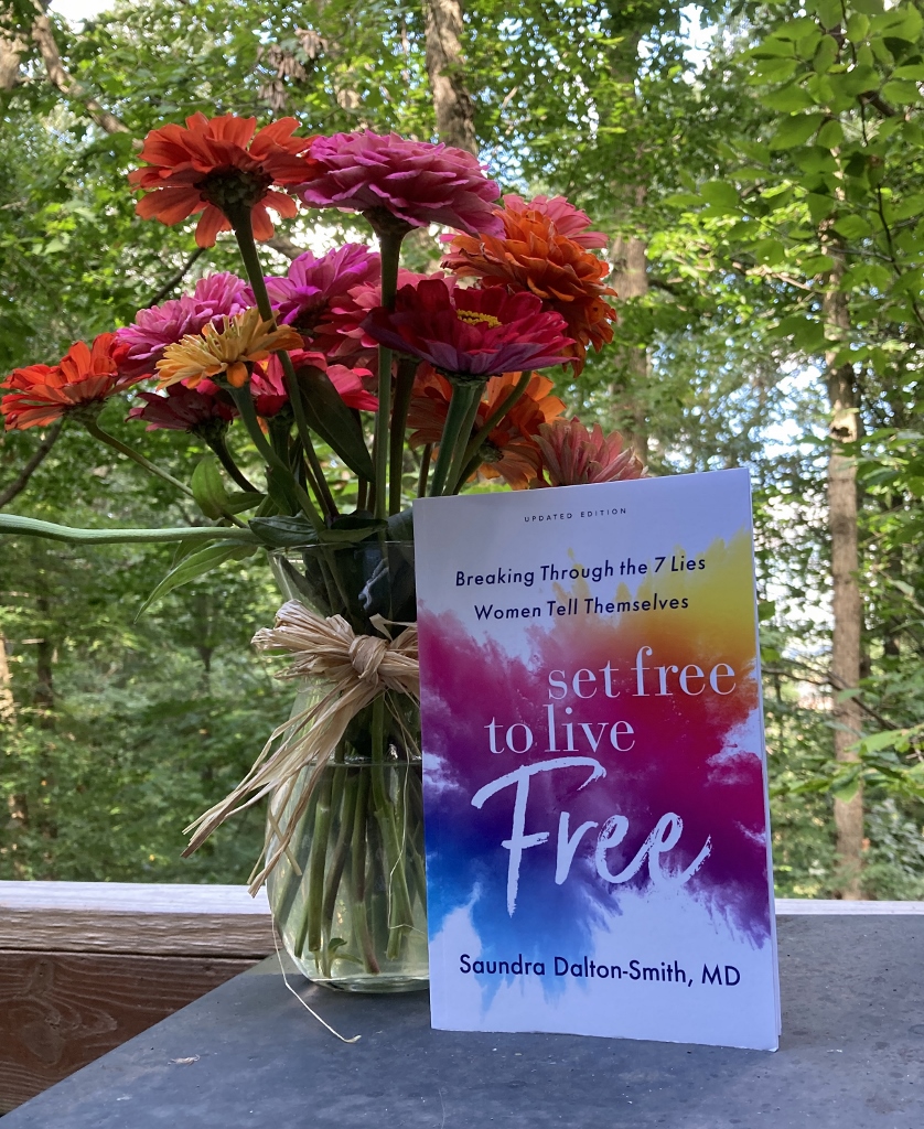 Set free to live free book cover. Saundra Dalton-Smith
