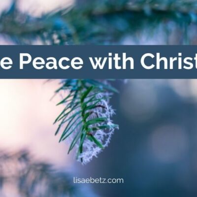 Make peace with Christmas