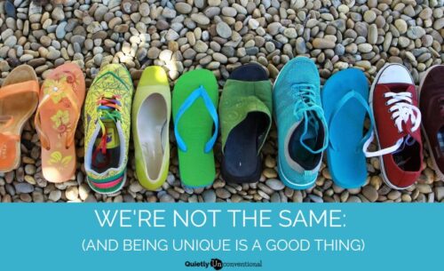 We're Not The Same: Being Unique Is A Good Thing