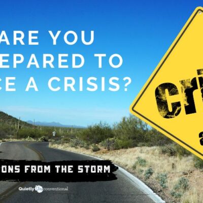 are you prepared to face a crisis?