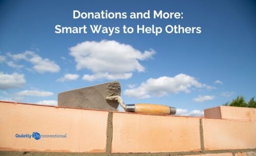 Donations and more: smart ways to help others