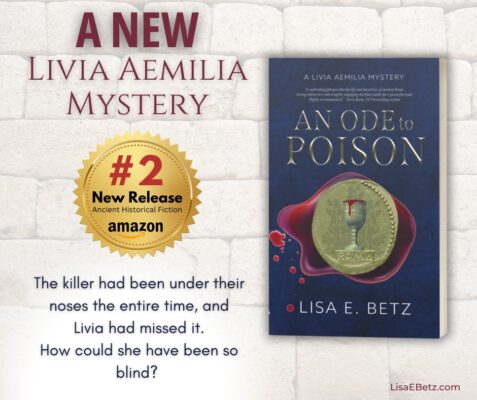 An Ode to Poison made #2 new release bestseller on Amazon (ancient historical fiction category)