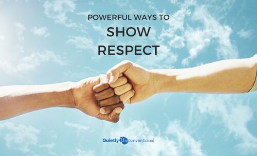 Are you forgetting these powerful ways to show respect?