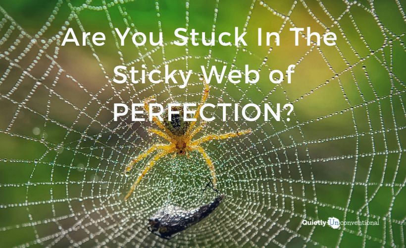 Are You Stuck in the Sticky Web of Perfection?
