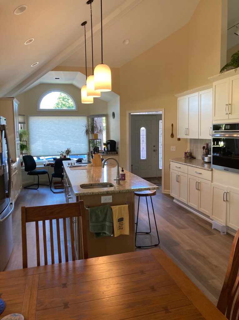 Finished kitchen