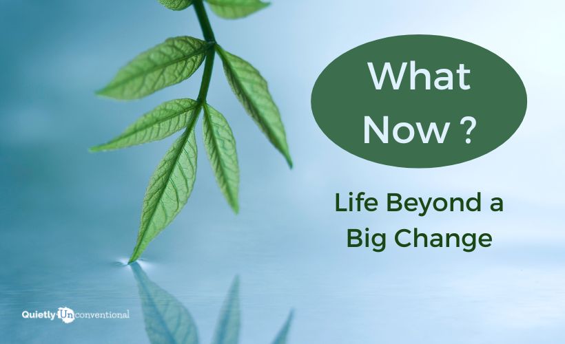 What Now? Life Beyond a Big Change